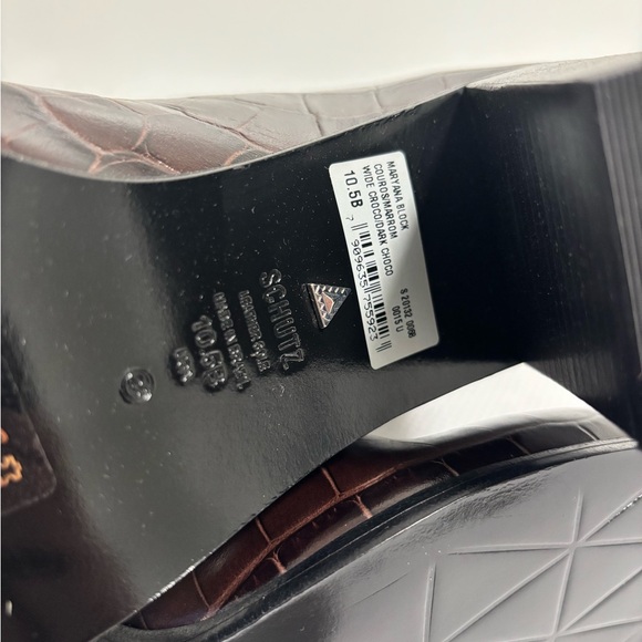 NEW SCHUTZ MARYANA BLOCK BOOT Women’s Size: 10.5B Dark Chocolate - Picture 9 of 11